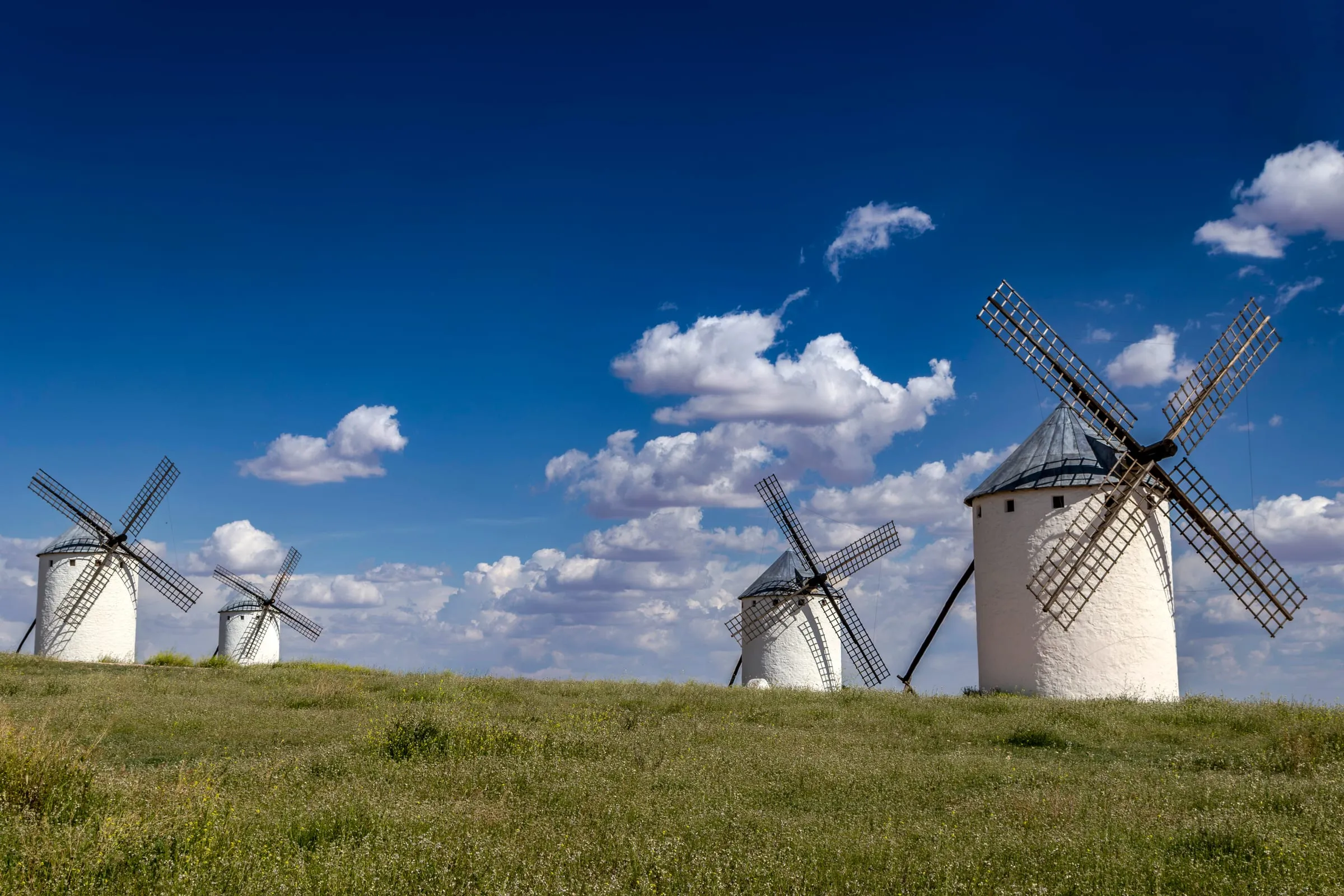 Molinos de viento de Campo de Criptana, en Ciudad Real